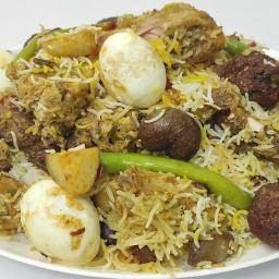 Zamzam Biryani / Zamzam Pulao - Bawarchi Style
