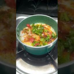 Spicy Stuffed Fried Egg