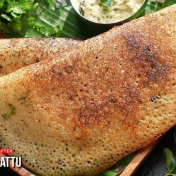 Madras Style Rava Dosa (Rava Attu)