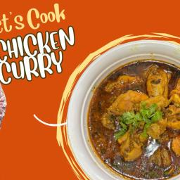 Easy Pressure Cooker Chicken Curry with Whole Spices