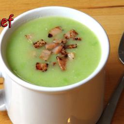 Pea, Potato, and Bacon Soup – The One Pot Chef