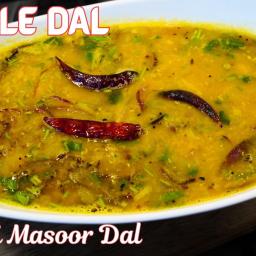 East Indian Style Masoor Dal