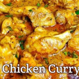 Spicy Chicken Curry with Potatoes - Indian Style
