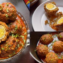 Nargisi Kofta Curry (Egg Kofta Curry)