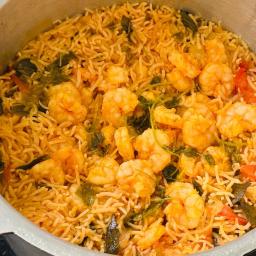 Lazy Prawns Biryani