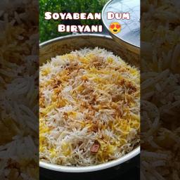 Soyabean Dum Biryani