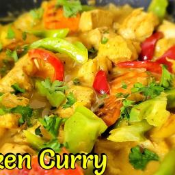 Creamy Chicken Curry with Potatoes and Carrots – Asian Style