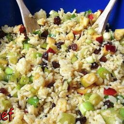 Curried Rice Salad – Refreshing & Flavorful