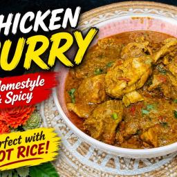 Homestyle & Spicy Chicken Curry