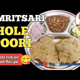 Amritsari Chole and Poori
