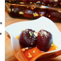 Kala Jamun/Gulab Jamun (With homemade khoya/mawa)