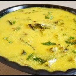 Bhindi ki Kadhi – Indian Style Okra Curry