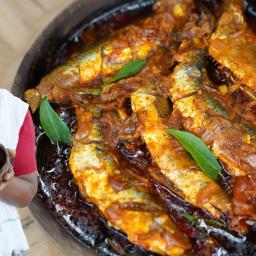 Sardine Curry (Mathi Curry) - Traditional Kerala Style