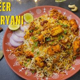 Paneer Dum Biryani – Restaurant Style