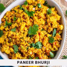 Paneer Bhurji – Indian Style
