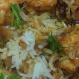 Prawns Dum Biryani