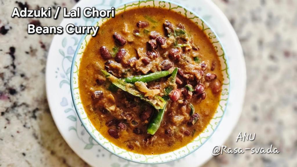 Adzuki Beans Curry – Indian Style