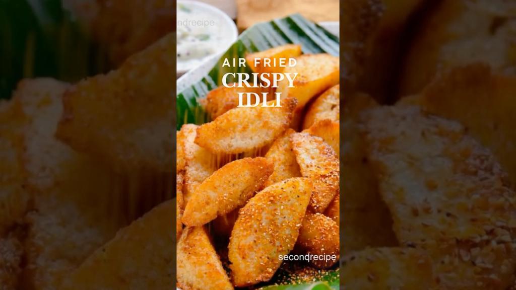 Air Fried Crispy Idli – South Indian Snack