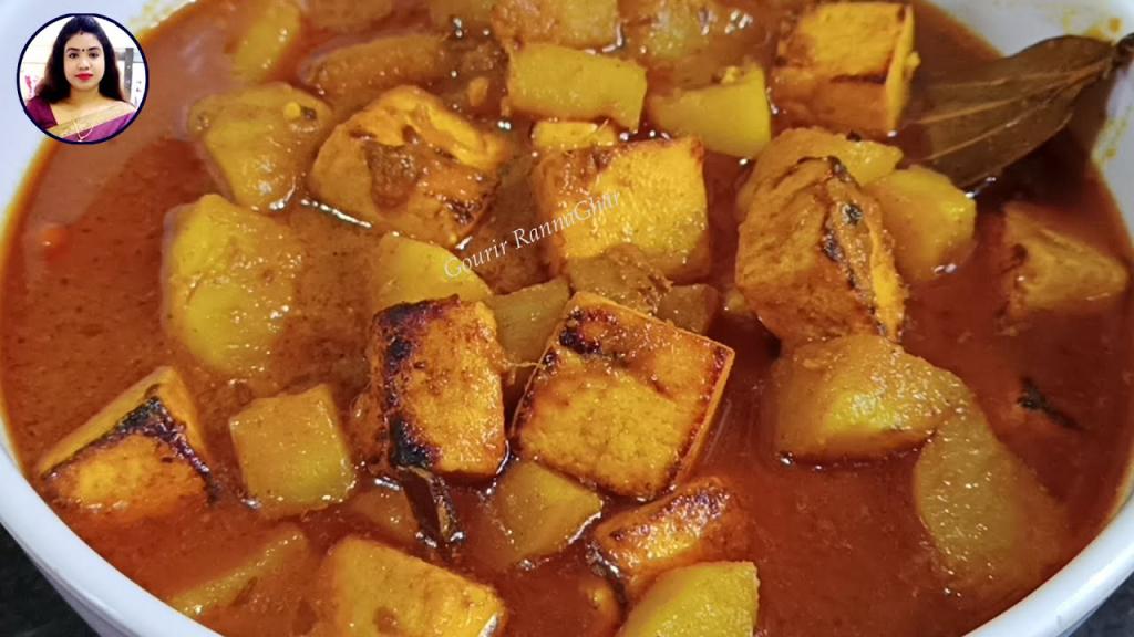 Aloo Paneer er Torkari – Bengali Style