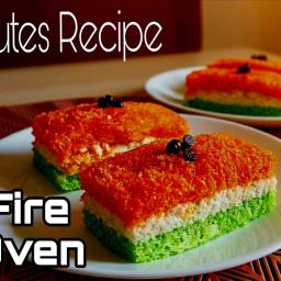 Tricolour Bread Dessert – Indian Independence Day Special