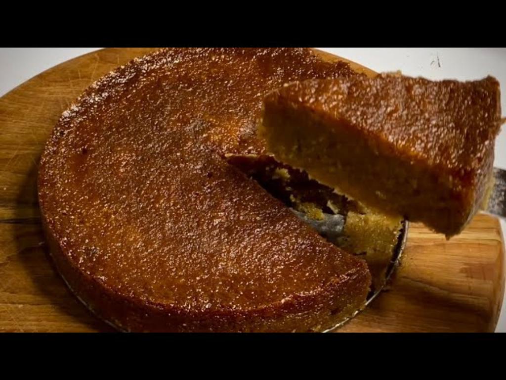 Authentic Jamaican Sweet Potato Pudding