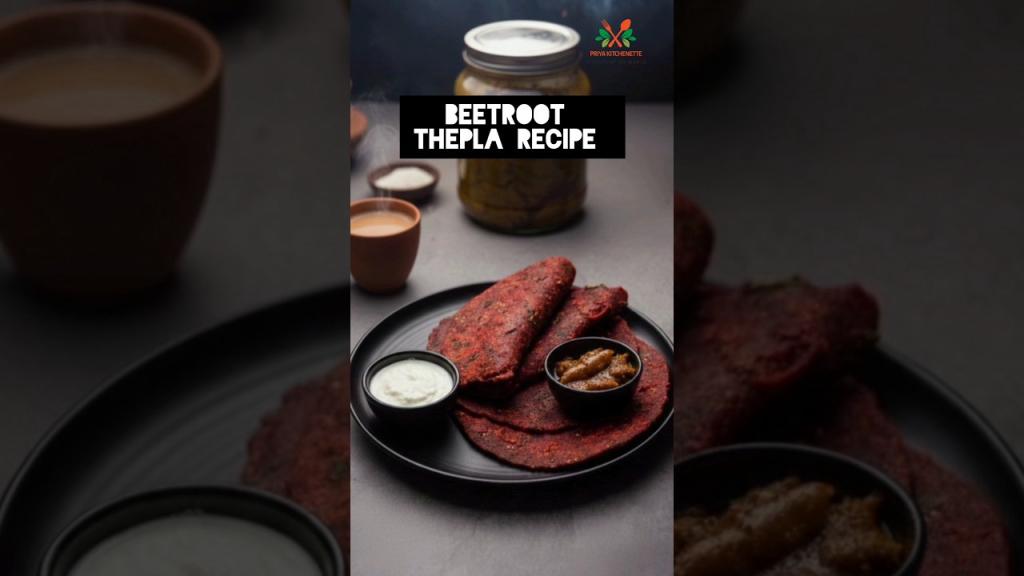Beetroot Thepla Recipe