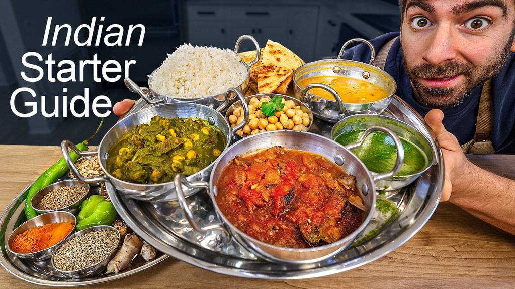 Beginner's Guide to Indian Cuisine - Multiple Dishes