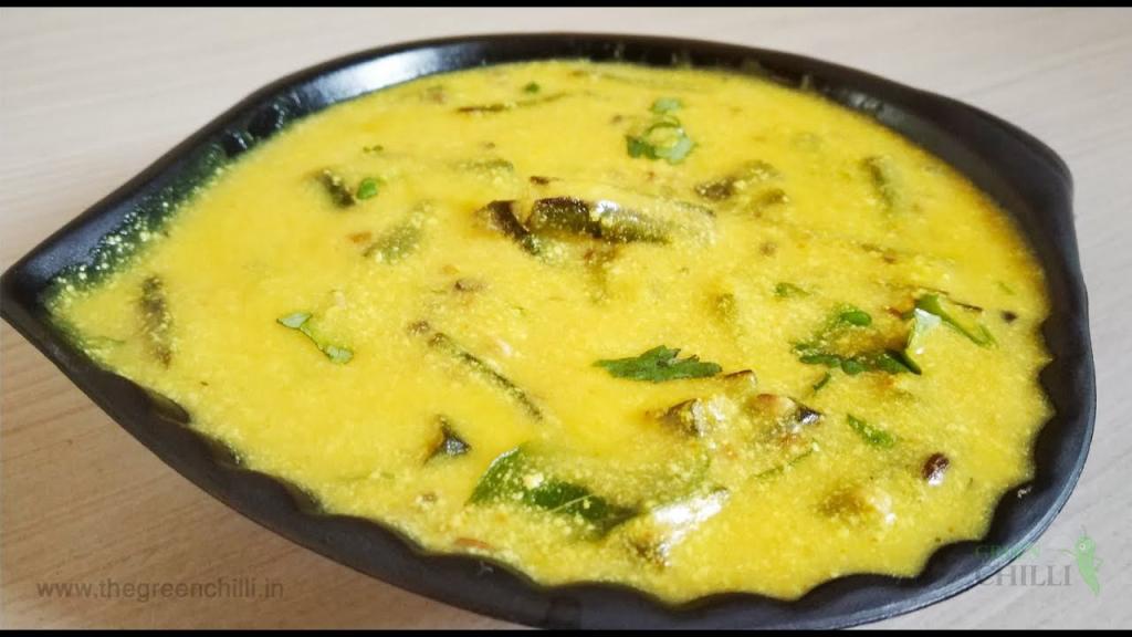 Bhindi ki Kadhi – Indian Style Okra Curry