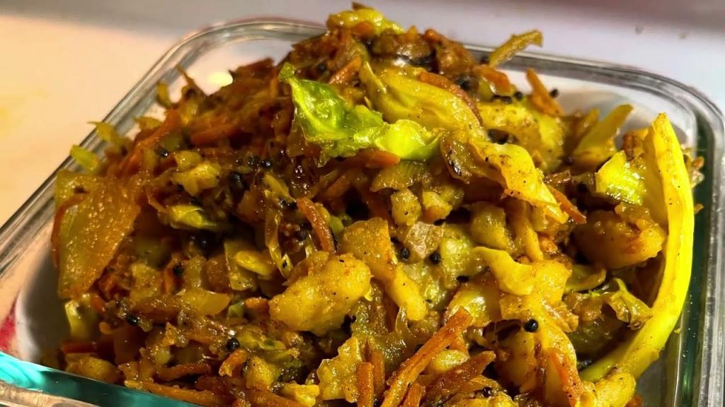 Cabbage and Potato Curry – Indian Style