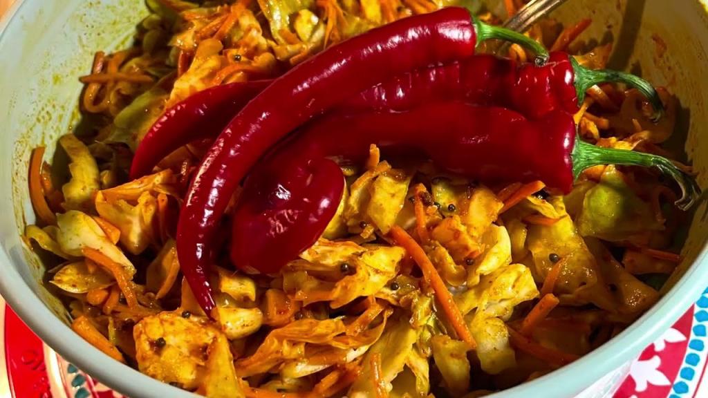 Cabbage Carrot Pickle