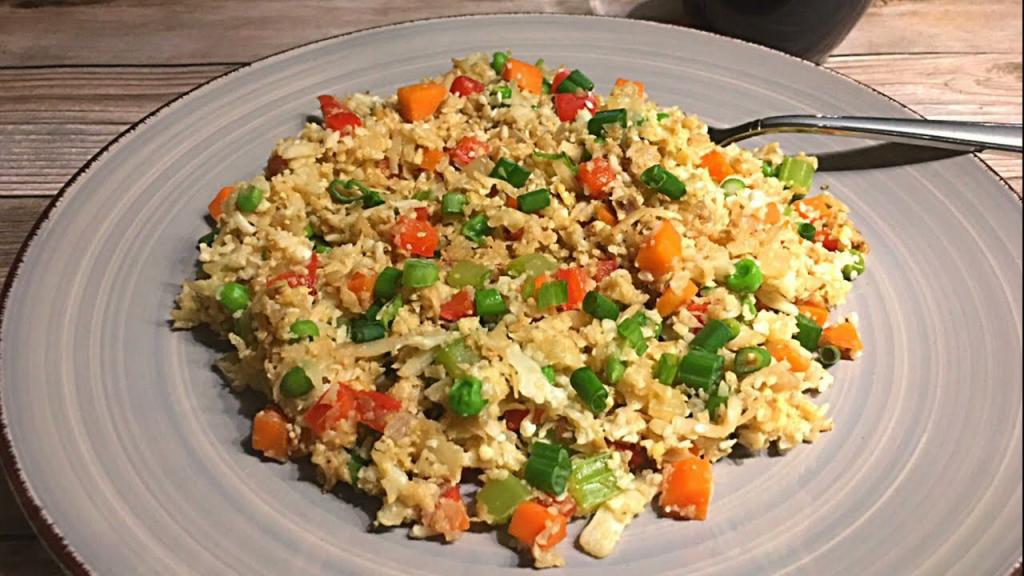 Cauliflower Fried Rice – Low Carb