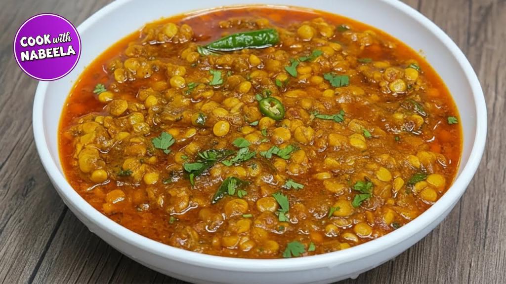 Chana Dal Recipe - Indian Style