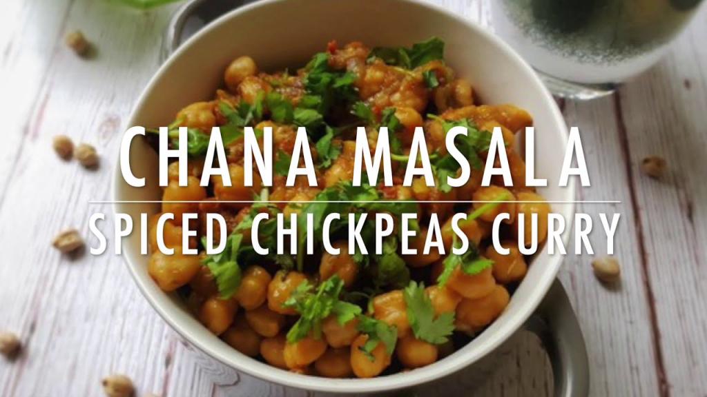 Chana Masala – Spiced Chickpeas Curry