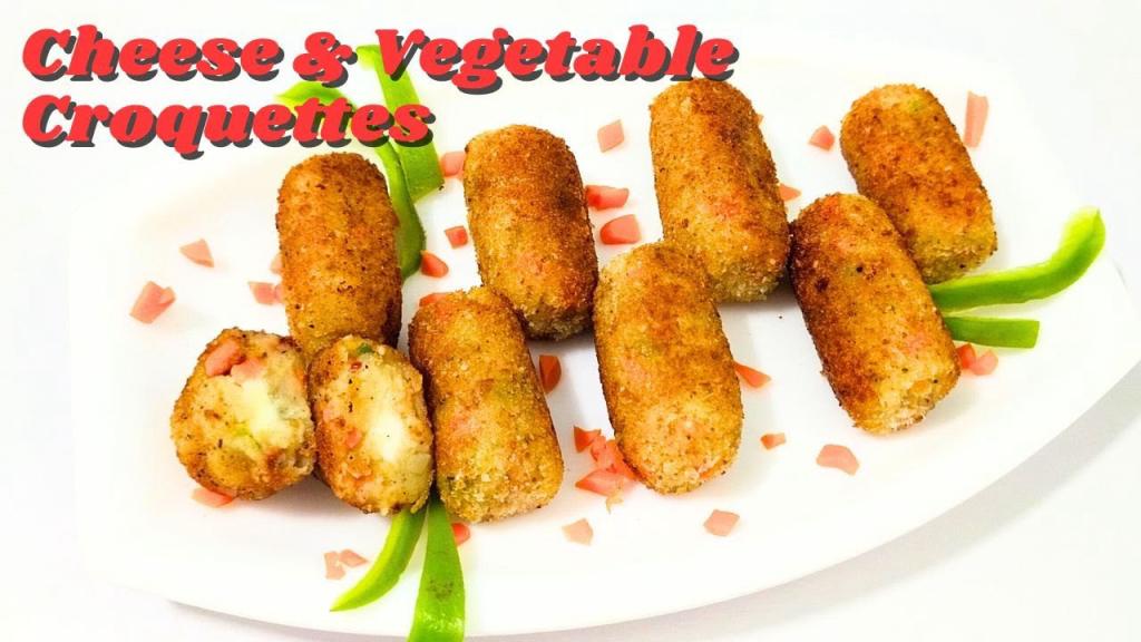Cheese & Vegetable Croquettes – Crispy and Delicious