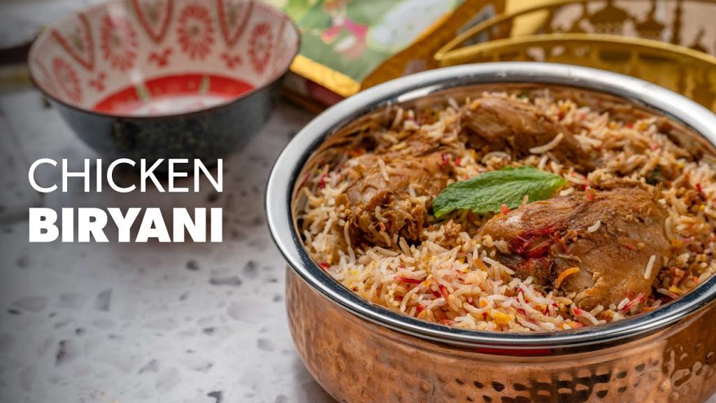 Chicken Biryani – Indian Style