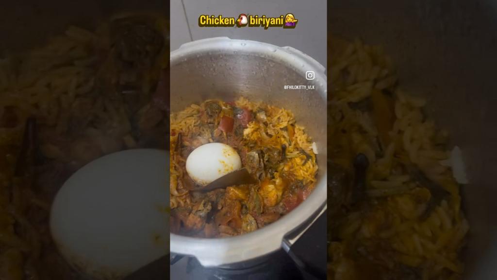 Chicken Biryani – Pressure Cooker Style