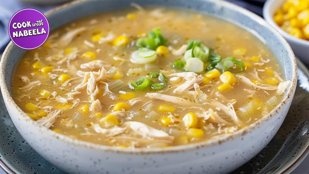 Chicken Corn Soup - Classic Comfort Food