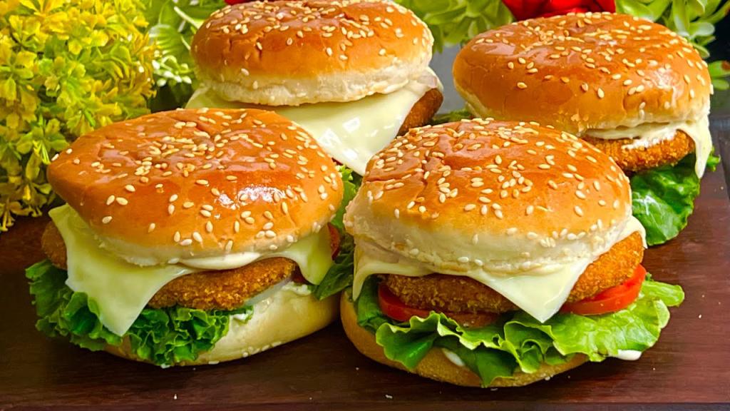 Chicken Patty Burger