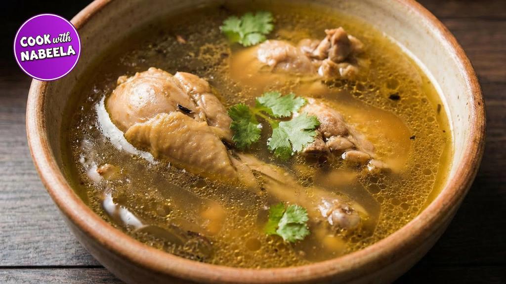 Chicken Yakhni Soup