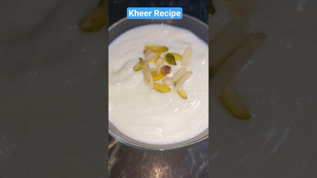 Creamy Rice Pudding (Kheer)