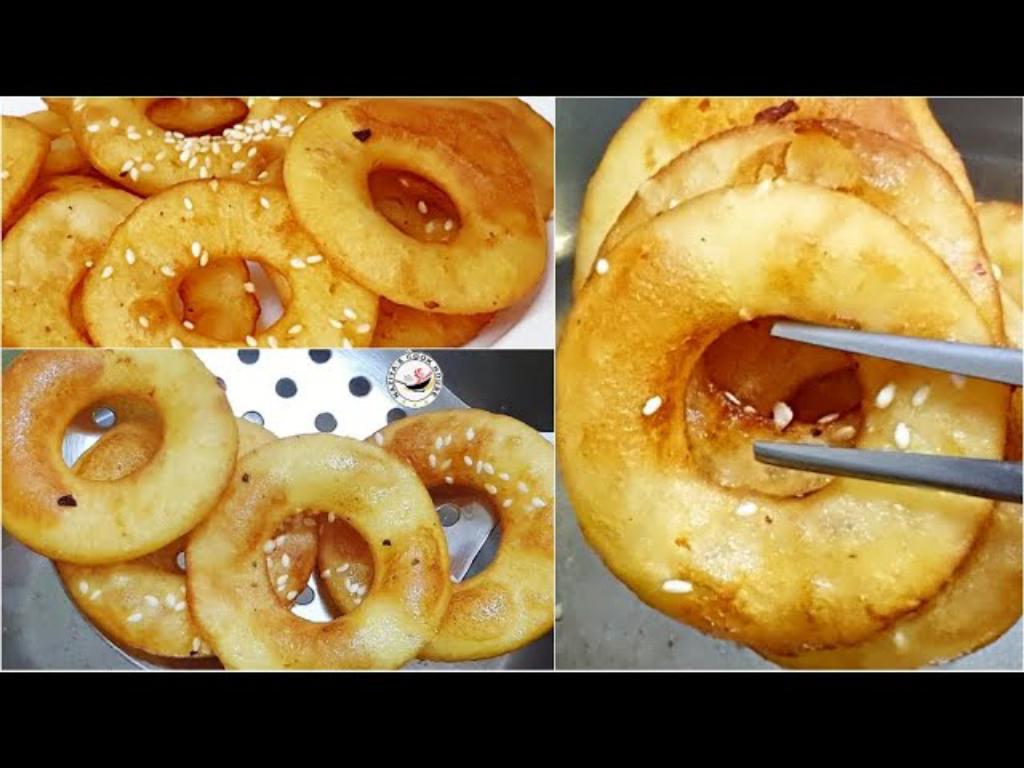 Crispy Potato Rings (Fries) - Easy Snack Recipe