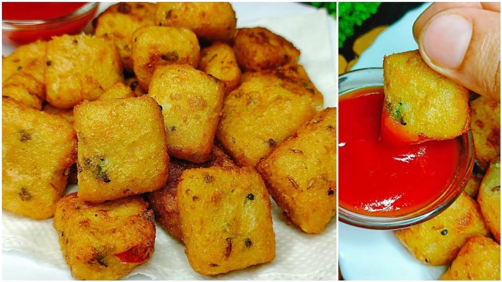 Crispy Semolina Potato Bites