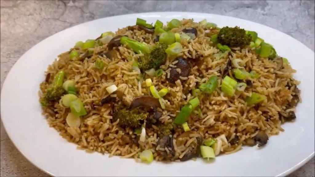 Curry Fried Rice with Vegetables