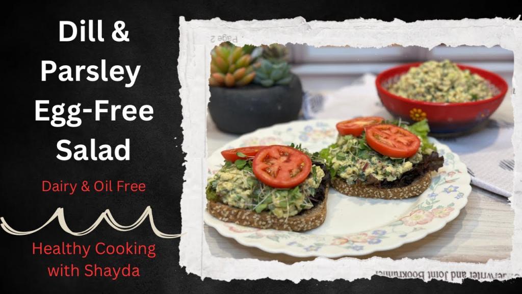 Dill and Parsley Egg-Free Salad – Plant-Based