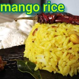 Raw Mango Rice (Tadke Wala Chawal)