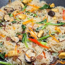 Glass Noodles Stir-Fry – Vegetarian Style