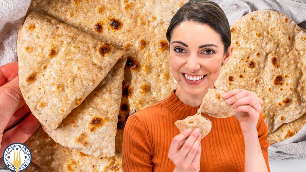 Easy 2-Ingredient Roti (Indian Flatbread)