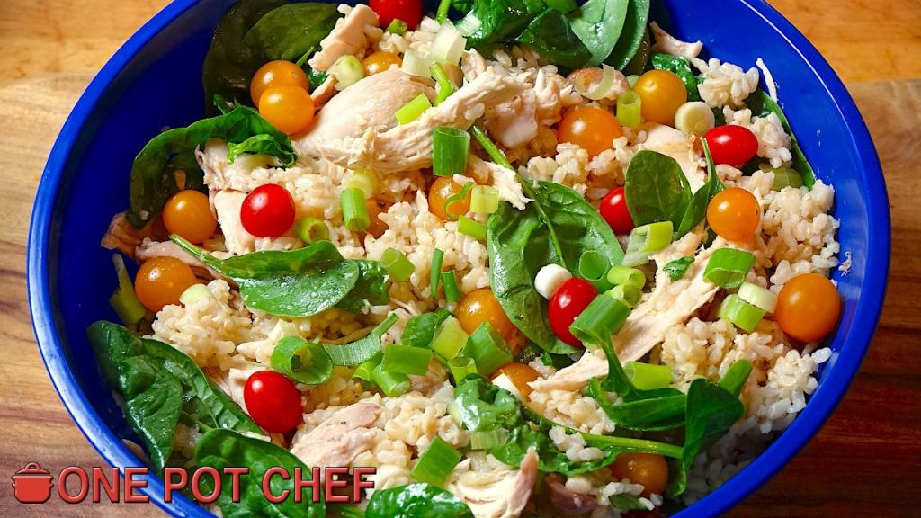 Easy Chicken and Rice Salad – Warm Salad
