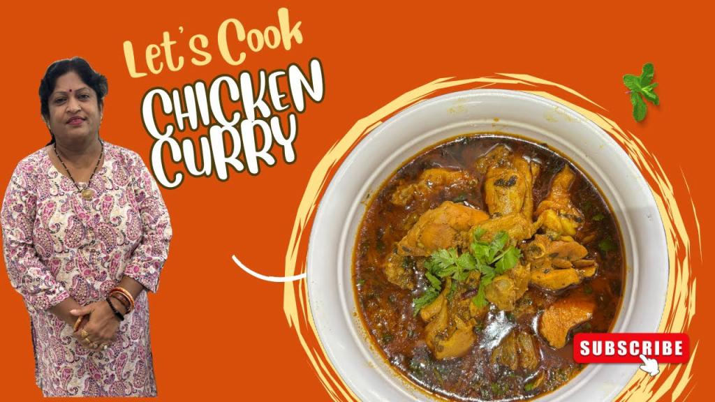 Easy Pressure Cooker Chicken Curry with Whole Spices