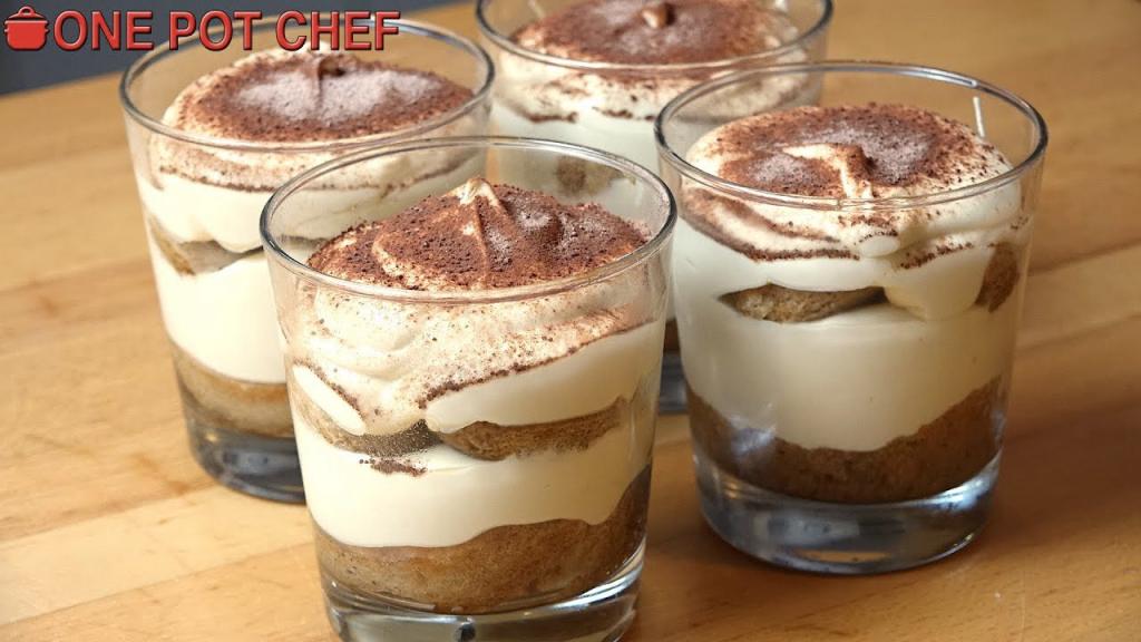 Easy Tiramisu Cups – One Pot Chef
